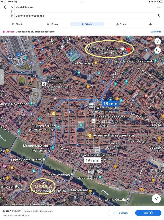 Uffizi & Santo Spirito Family/Groups Apartment Firenze Kültér fotó